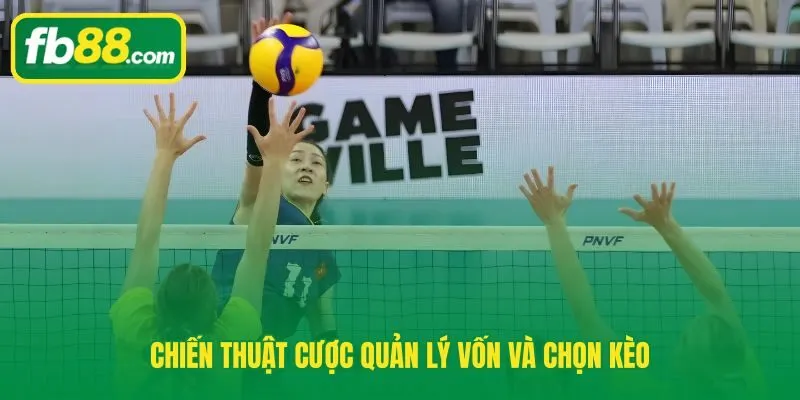 Phân bổ vốn theo set trong cách cá cược bóng chuyền